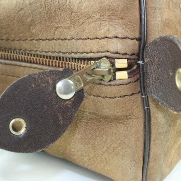 Dior Embossed Suede Monogram Trotter Boston Bag - Picture 8 of 12